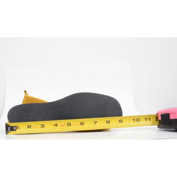Vintage 60's Daniel Green Soft Suede Mustard Yellow Slip On Slipper Size 7 NEW - Picture 8 of 11